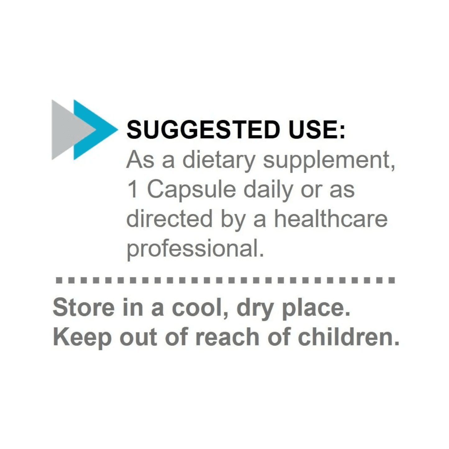 For i-Throid Iodine 6.25mg by RLC Labs, take 1 capsule daily or as advised by a healthcare professional. Store in a cool, dry place and keep out of children's reach. This dietary supplement effectively supports thyroid treatment.