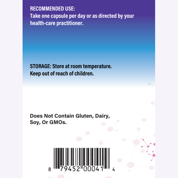 The medication label for OHP Health's Taurine (120 capsules) includes usage instructions, storage guidelines, and highlights its gluten, dairy, soy, and GMO-free composition. Infused with taurine for cardiovascular support, the bottom features a barcode for easy scanning.