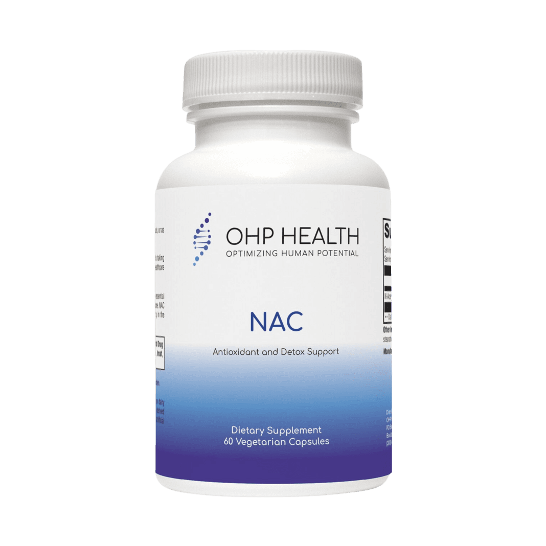 NAC 1200mg 60 Count — Glutathione Precursor – OHP Health