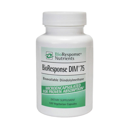 A bottle of DIM from OHP Health designed to promote longevity and enhance lifespan.