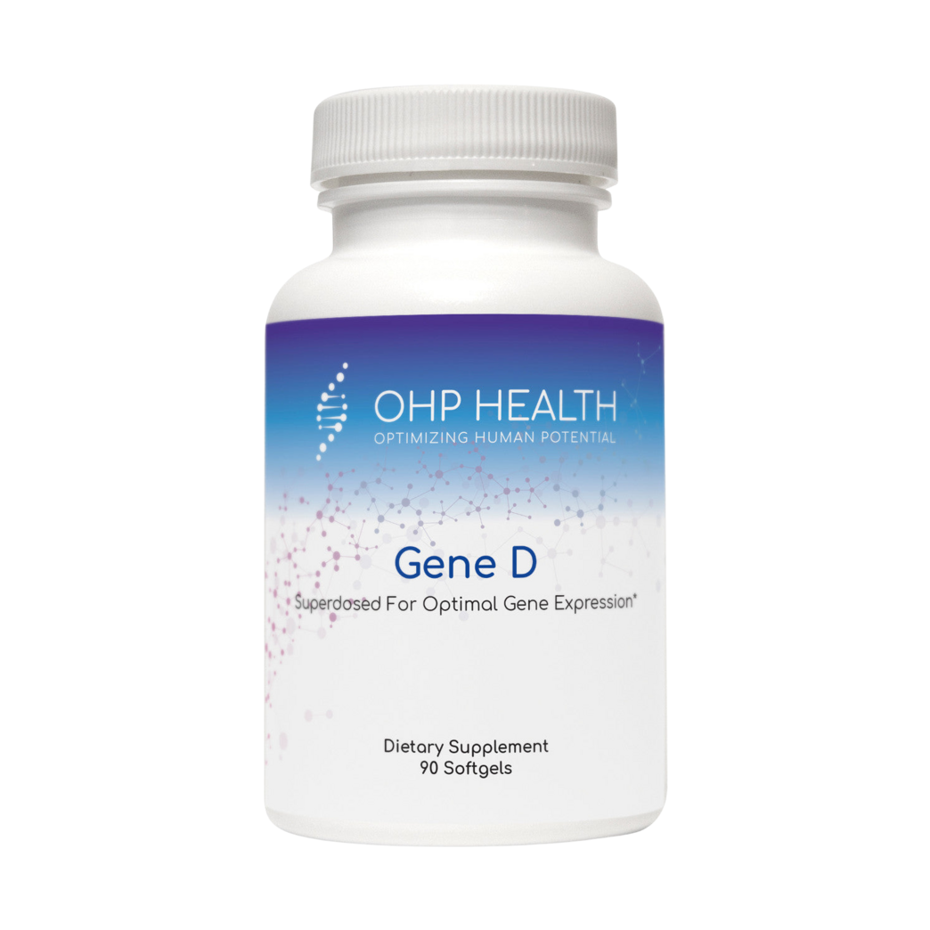 Chip OHP Health Gene D - Vitamin D Superdose | 5000 IU 90 count for optimal health and longevity.