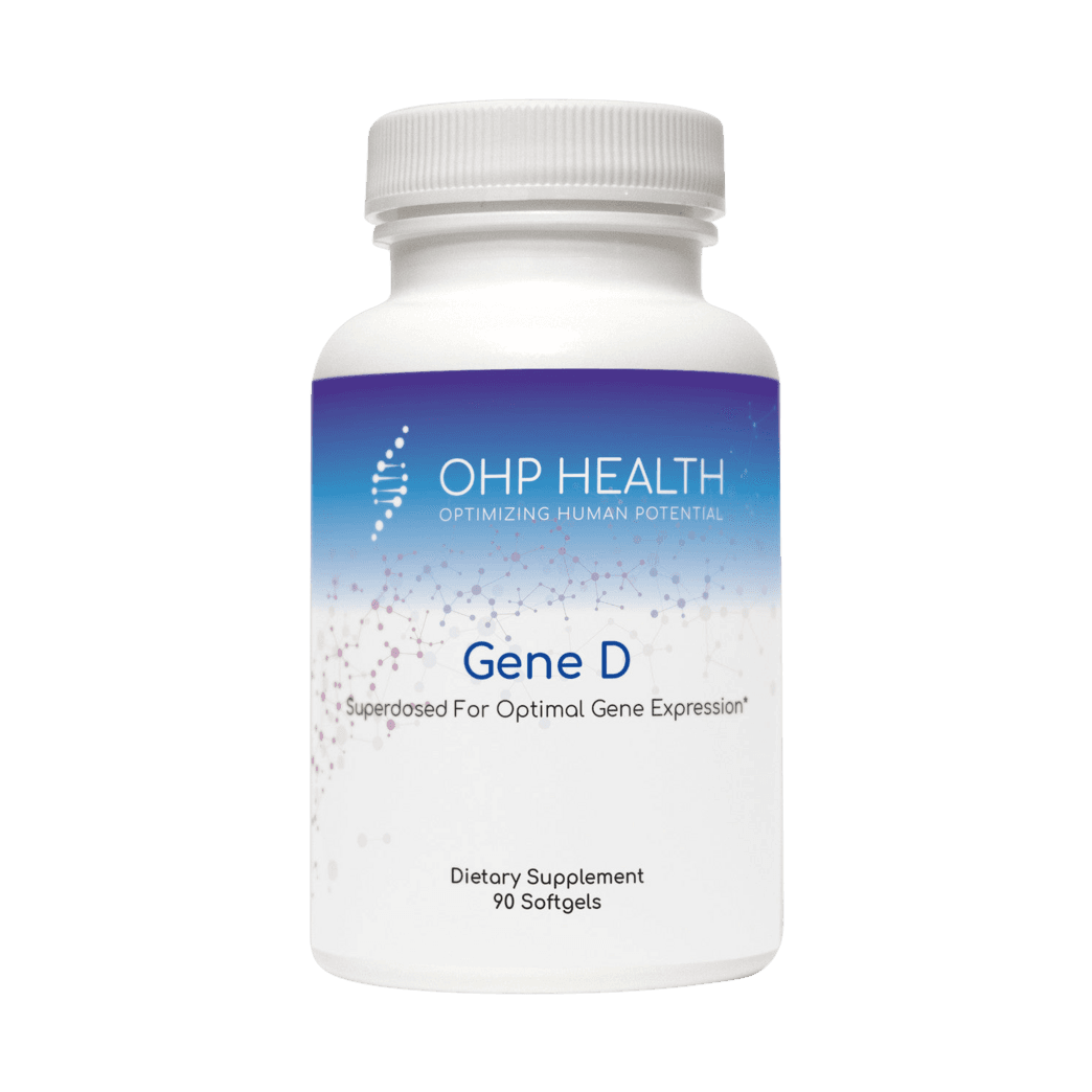 Chip OHP Health Gene D - Vitamin D Superdose | 5000 IU 90 count for optimal health and longevity.