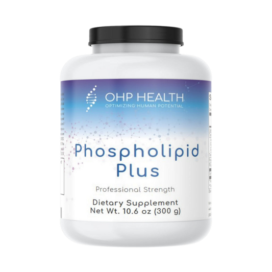 A bottle of Longevity Supplements | 30 Servings by OHP Health with a white background.