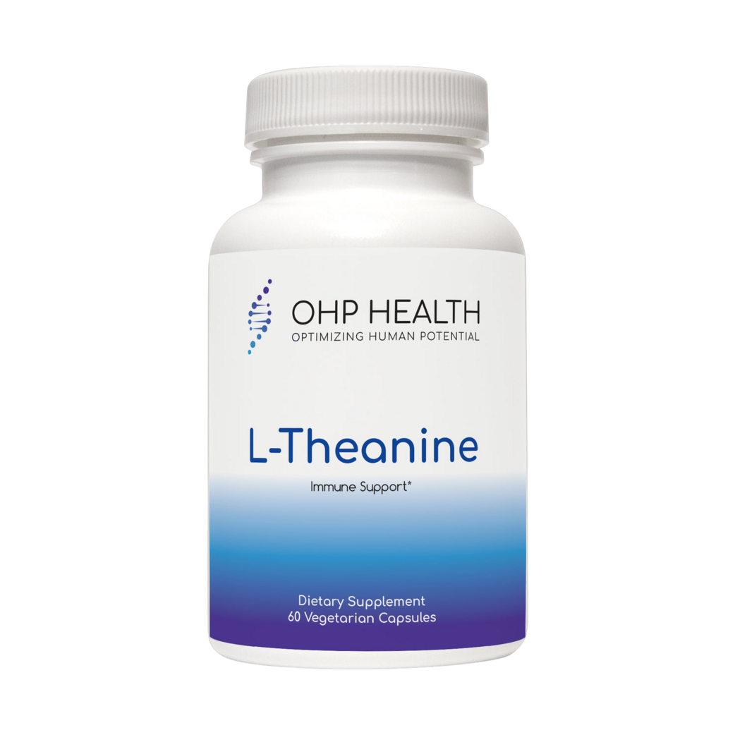 L-Theanine capsules from OHP Health.