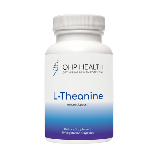 L-Theanine capsules from OHP Health.