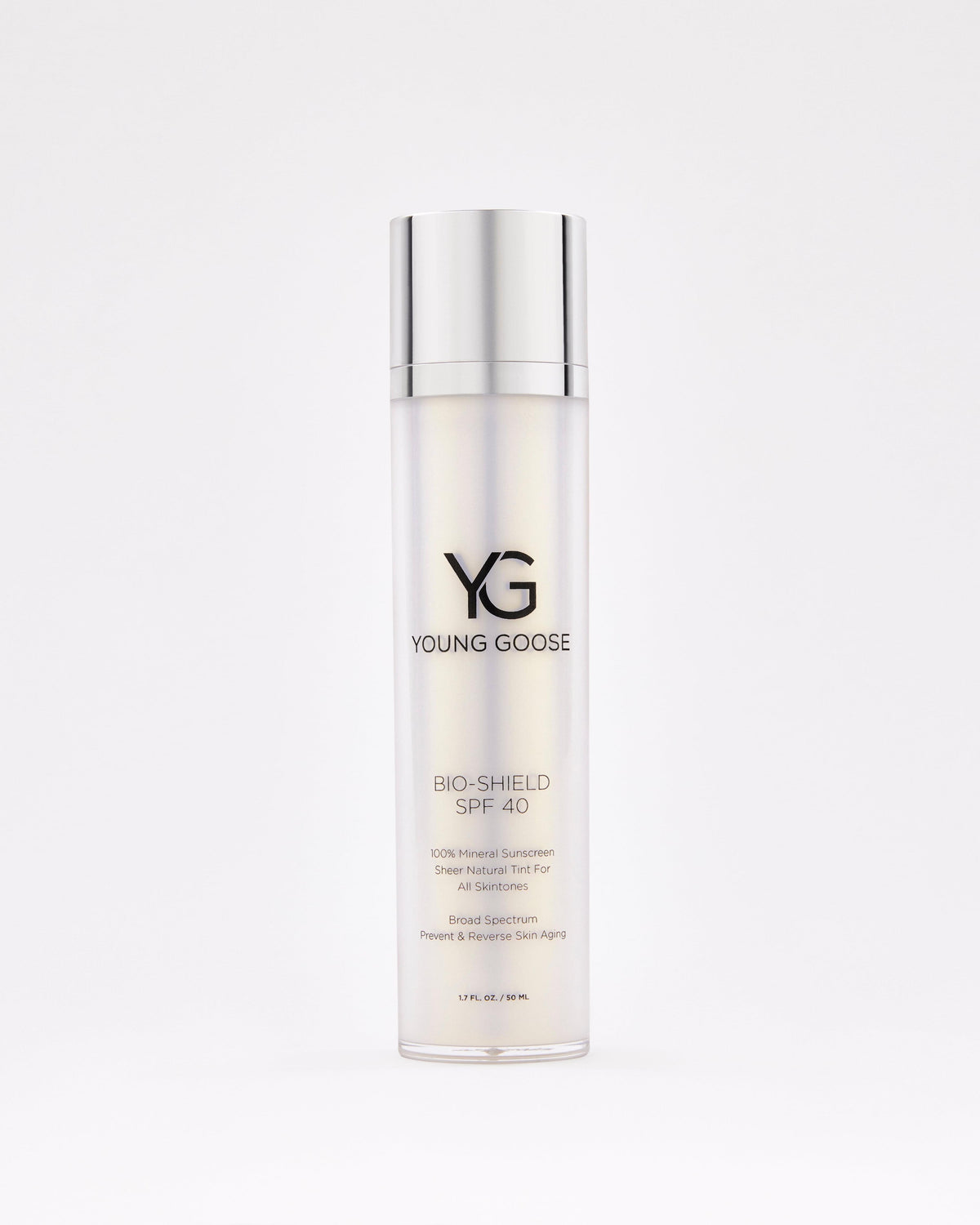 Young Goose Bio-Shield SPF 40 — 100% mineral sunscreen, 50ml
