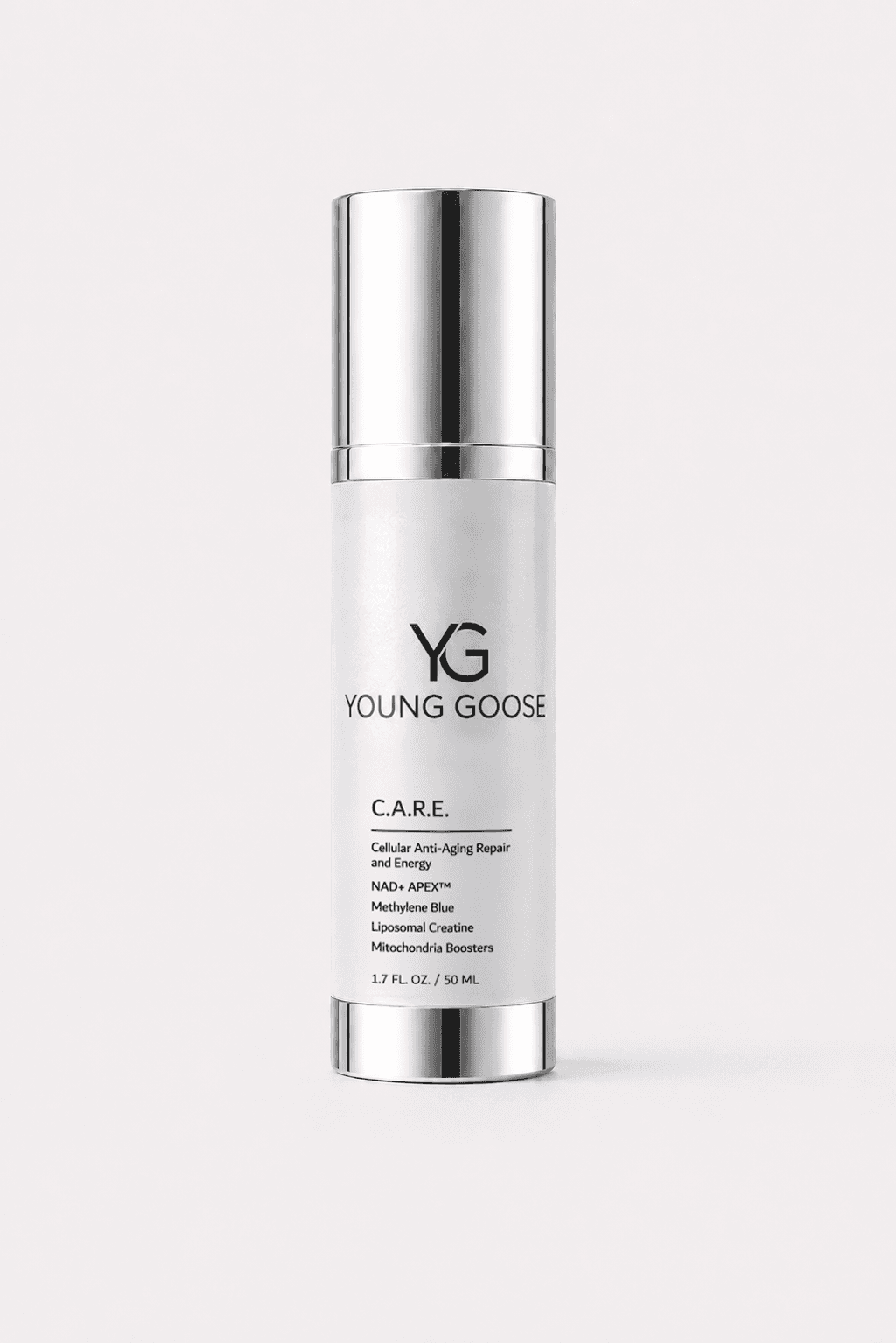 Young Goose C.A.R.E. New Formula — mitochondrial moisturizer, 50ml