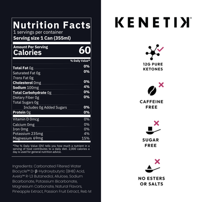 Explore KenetiK Ketone Drink from OHP Health, a bioidentical ketone beverage offering brain-boosting benefits. This ketogenic-certified product contains 12g of pure ketones and delivers a clean energy experience without caffeine, sugar, esters, or salts.