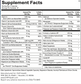 Explore the supplement facts label for OHP Health's VitalCell capsules, which provides detailed information about the vitamin and mineral content per serving. It includes amounts and daily values for vitamins A through K, essential micronutrients, minerals, amino acids, and proprietary blends designed to enhance antioxidant levels and support cellular energy production.