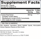 The image shows the supplement facts label for OHP Health's Complete Turmeric capsules, which are designed to support immune function and help maintain inflammatory balance. Each serving provides 500 mg of turmeric and includes additional ingredients such as hypromellose and silicon dioxide.