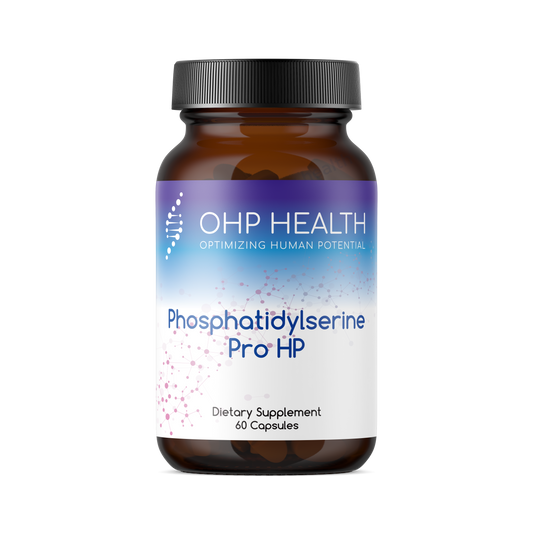 OHP Health Phosphatidylserine Pro HP, 60 capsules, is a dietary supplement formulated to support cognitive health and brain function.