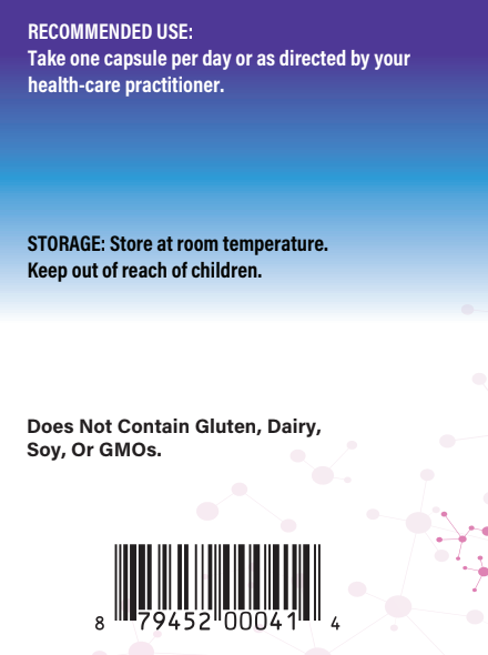 The medication label for OHP Health's Taurine (120 capsules) includes usage instructions, storage guidelines, and highlights its gluten, dairy, soy, and GMO-free composition. Infused with taurine for cardiovascular support, the bottom features a barcode for easy scanning.