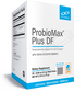 A white box with blue text displaying ProbioMax® Plus DF 30 Servings.