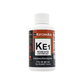 A bottle of KetoneAid KE1 (Ketone Ester & Ketone Salt Blend) on a black background.