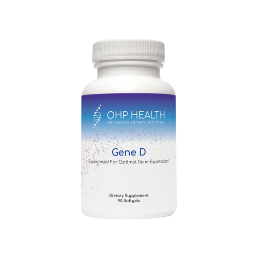 Chip OHP Health Gene D - Vitamin D Superdose | 5000 IU 90 count for optimal health and longevity.