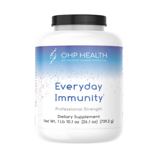 OHP Health Everyday Immunity is a specially formulated supplement designed to support the body's immune system and overall health. This powerful formula contains essential nutrients that promote cell replication, increase antioxidant protection, and maintain a healthy.