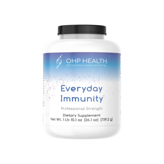 OHP Health Everyday Immunity is a specially formulated supplement designed to support the body's immune system and overall health. This powerful formula contains essential nutrients that promote cell replication, increase antioxidant protection, and maintain a healthy.