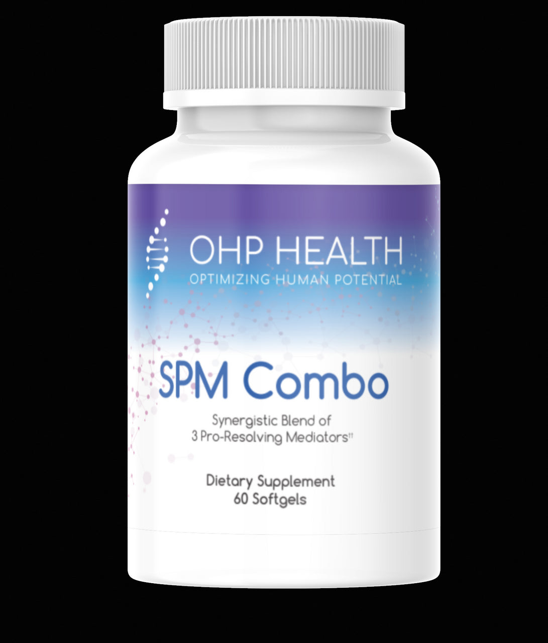 SPM Combo is a combination of three highly potent “specialized pro-resolving mediators” designed to help support the body’s natural ability to respond to physical challenges and “resolve” the initial steps in the natural inflammatory process.* The “resolution” of a healthy inflammatory response is an active process controlled by these unique metabolites.