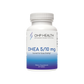 A bottle of DHEA 5-10mg Scored, 60 tab by OHP Health.