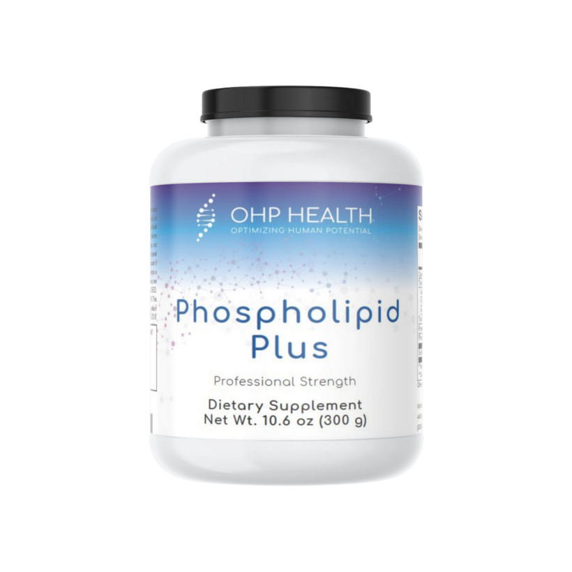 A bottle of Longevity Supplements | 30 Servings by OHP Health with a white background.